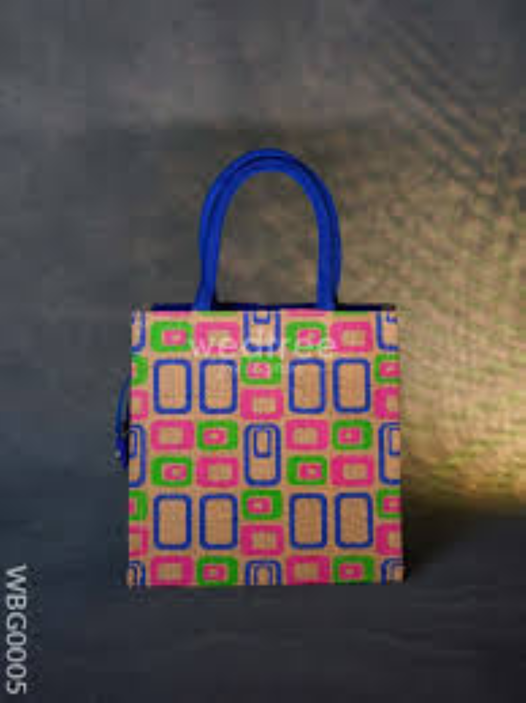 3 COLOUR DYED JUTE BAG
